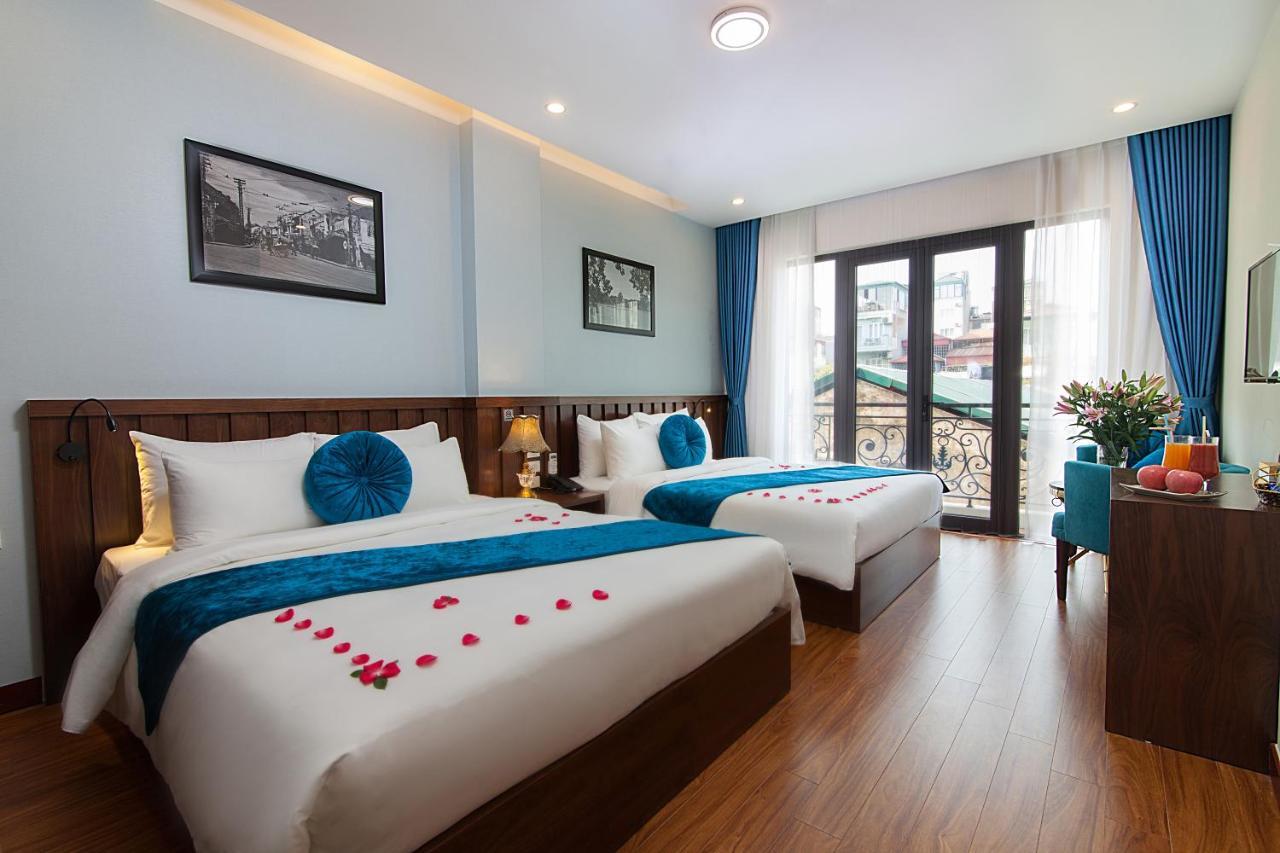 Hanoi Hanvet Hotel Bagian luar foto